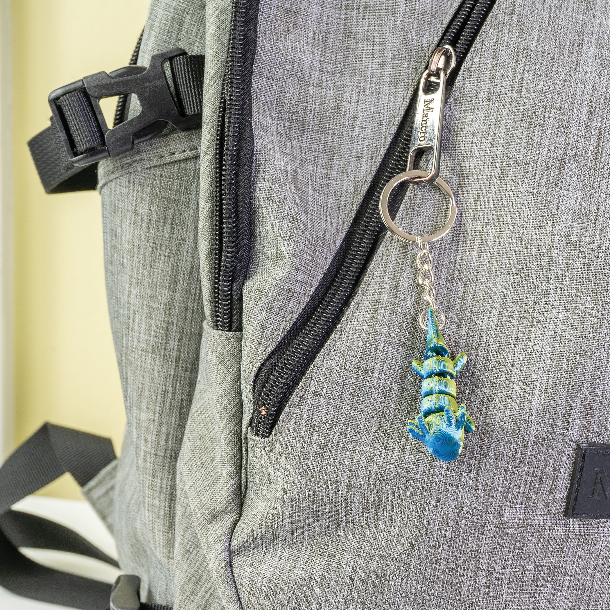 3D Printed Axolotl Keychain - Image 9