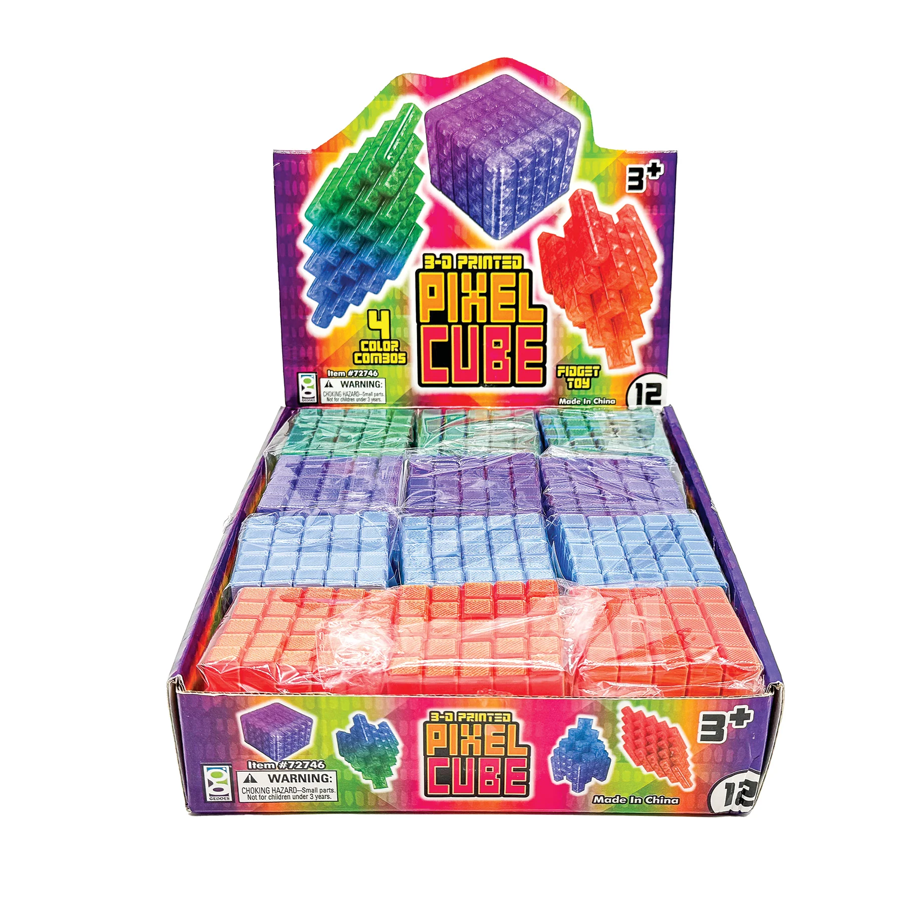 3D Printed Pixel Cube Fidget Toys - Image 12