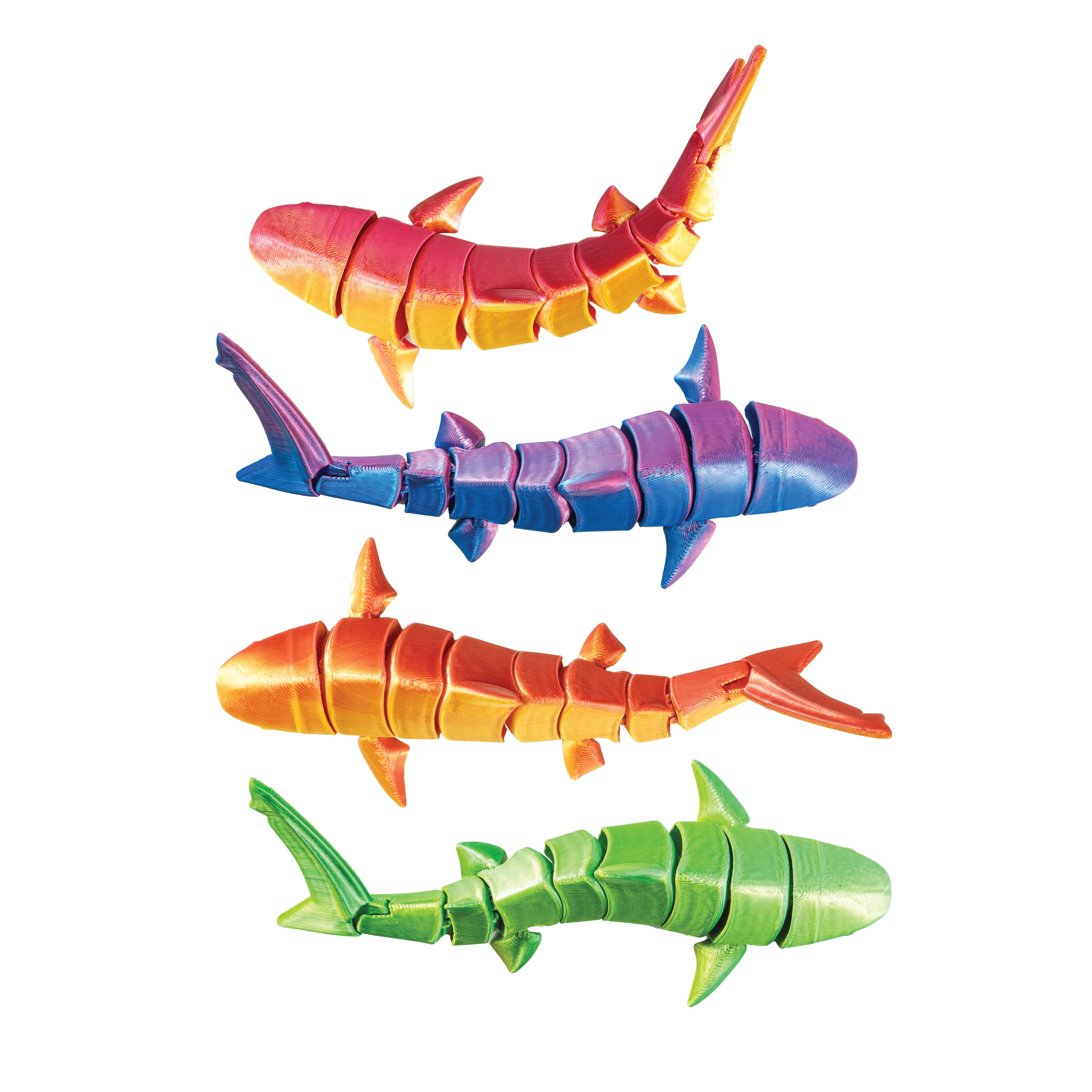 3D Printed Shark Fidget Toys - 12 per box - Image 4