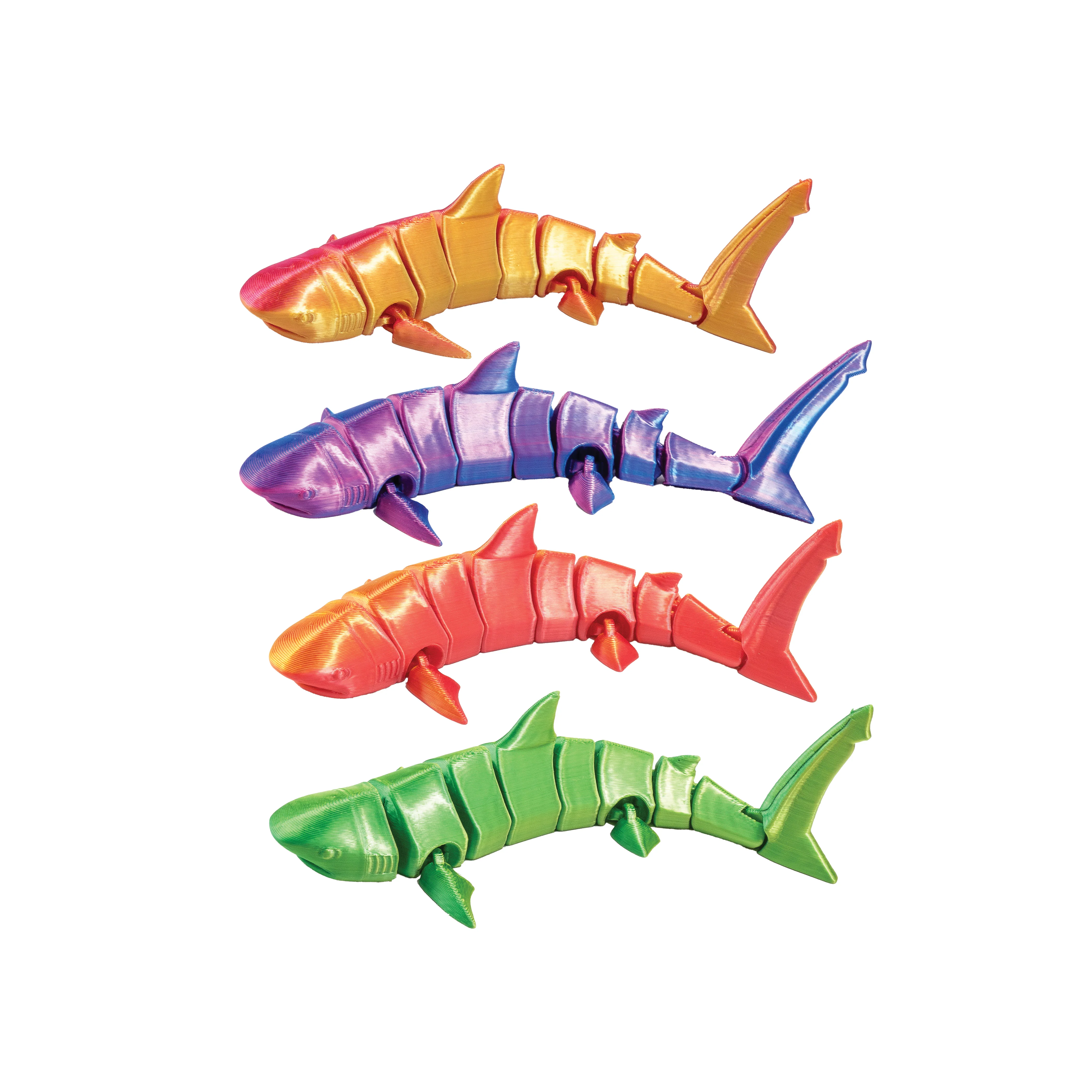 3D Printed Shark Fidget Toys - 12 per box - Image 5