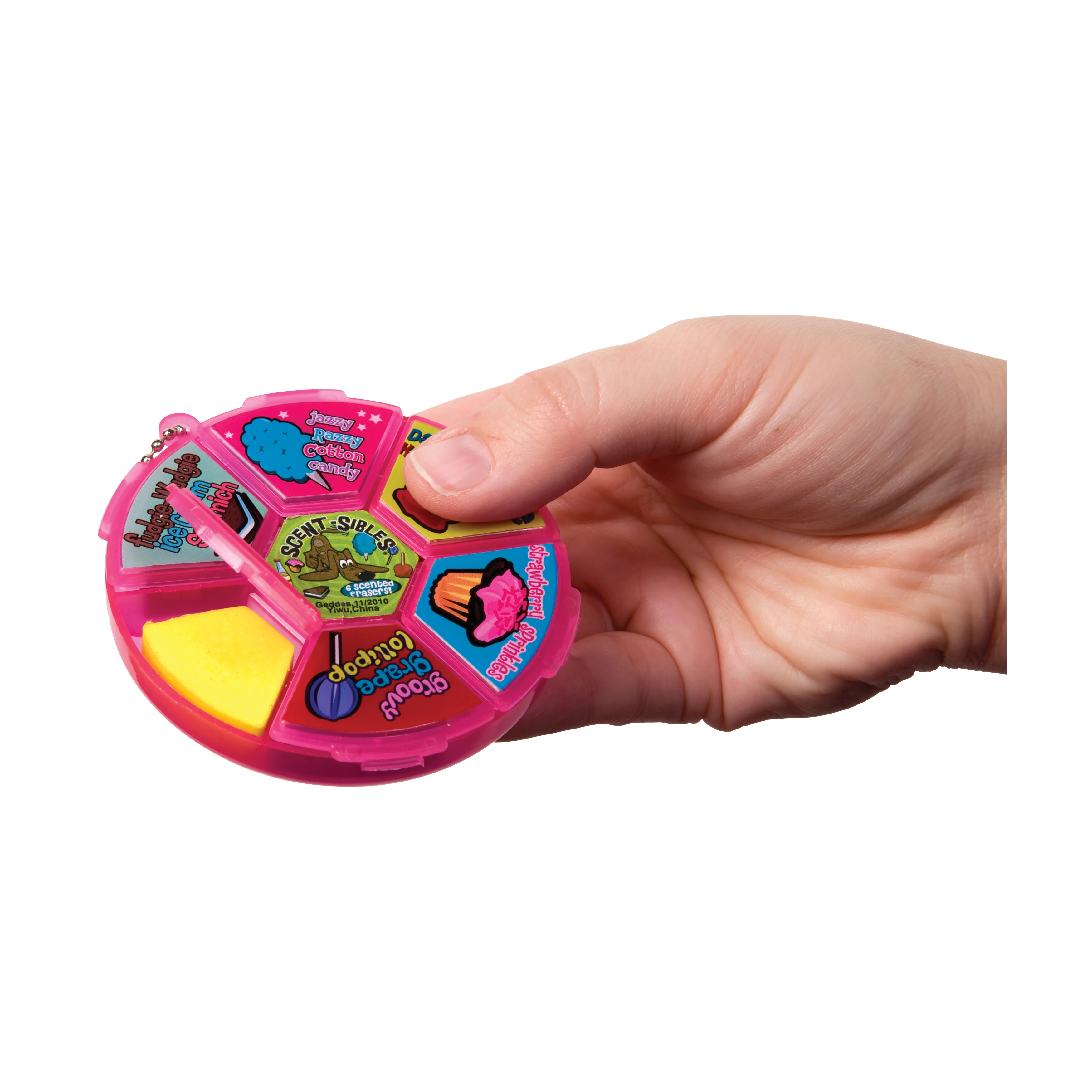 6-Ct Scentsibles Carnival Eraser Wheels - 24 per bag - Image 2