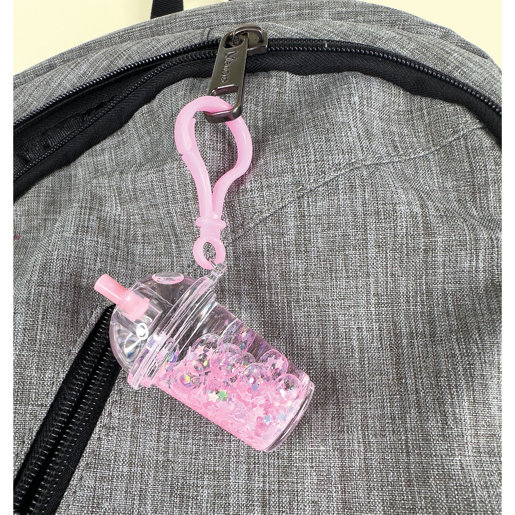 Boba Tea Shimmer Shake Keychain - 24 per display - Image 3