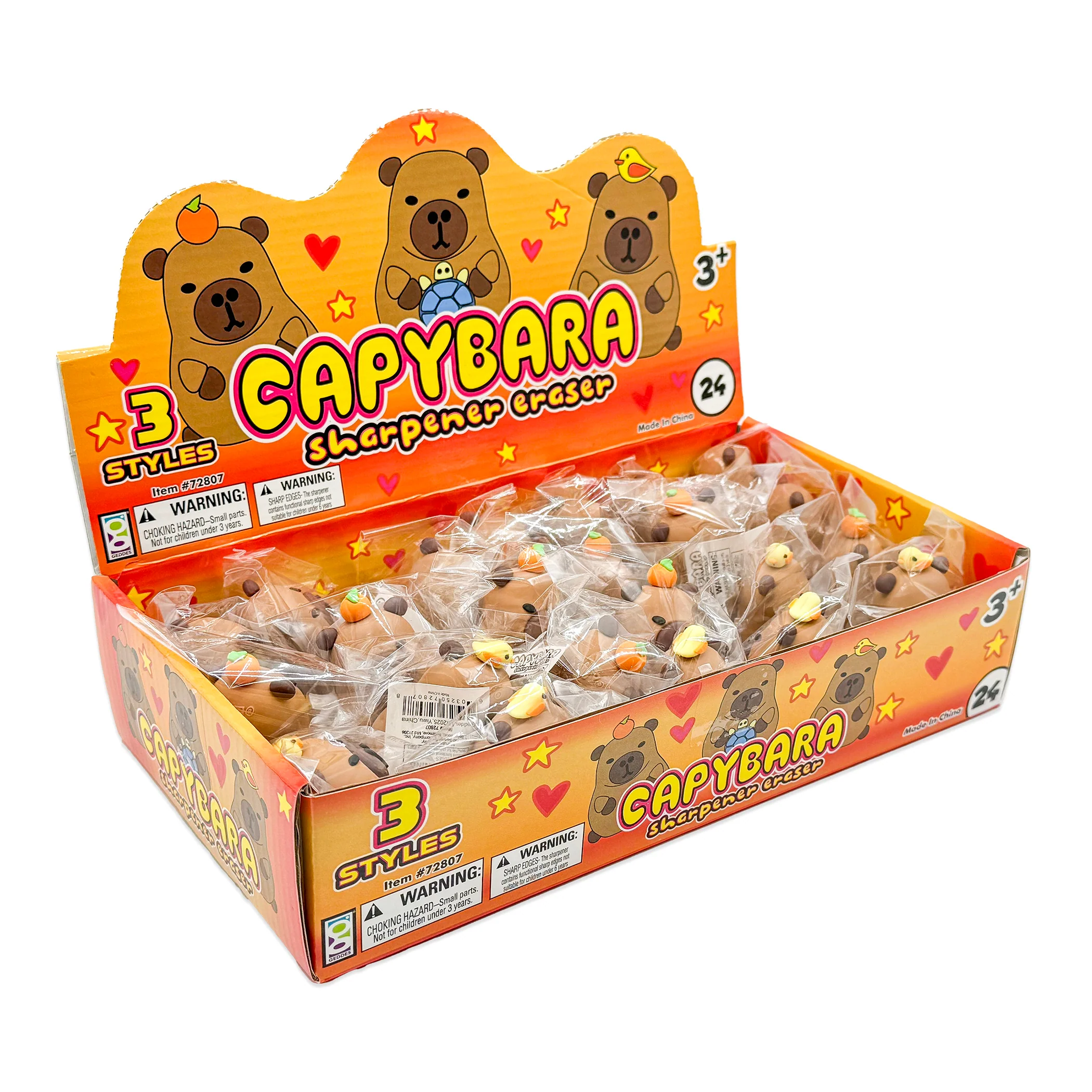 Capybara Pencil Sharpener and Eraser - Image 10