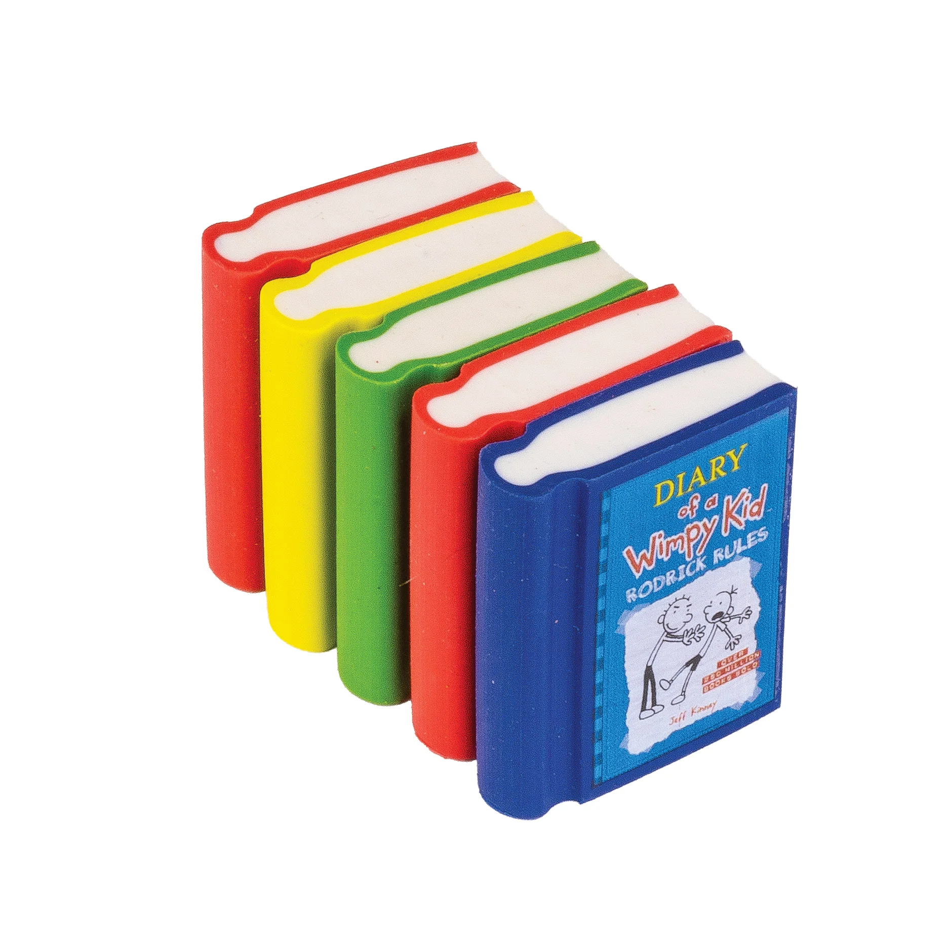 Diary of a Wimpy Kid Book Erasers - 48 per tub - Image 3