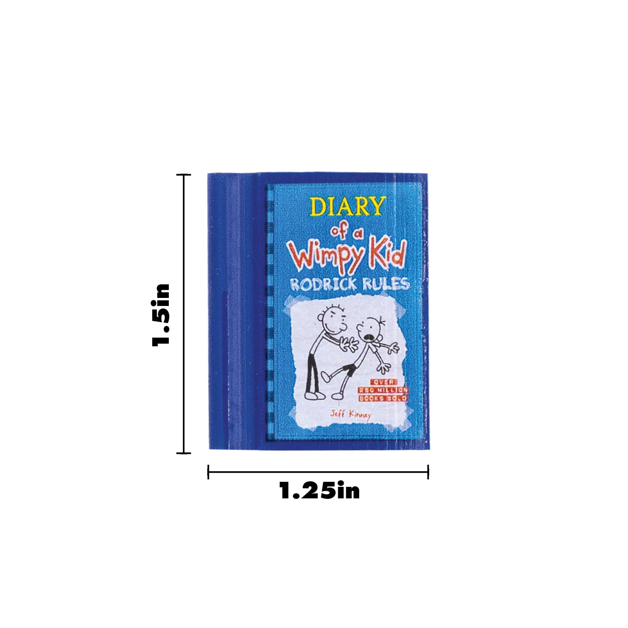 Diary of a Wimpy Kid Book Erasers - 48 per tub - Image 7