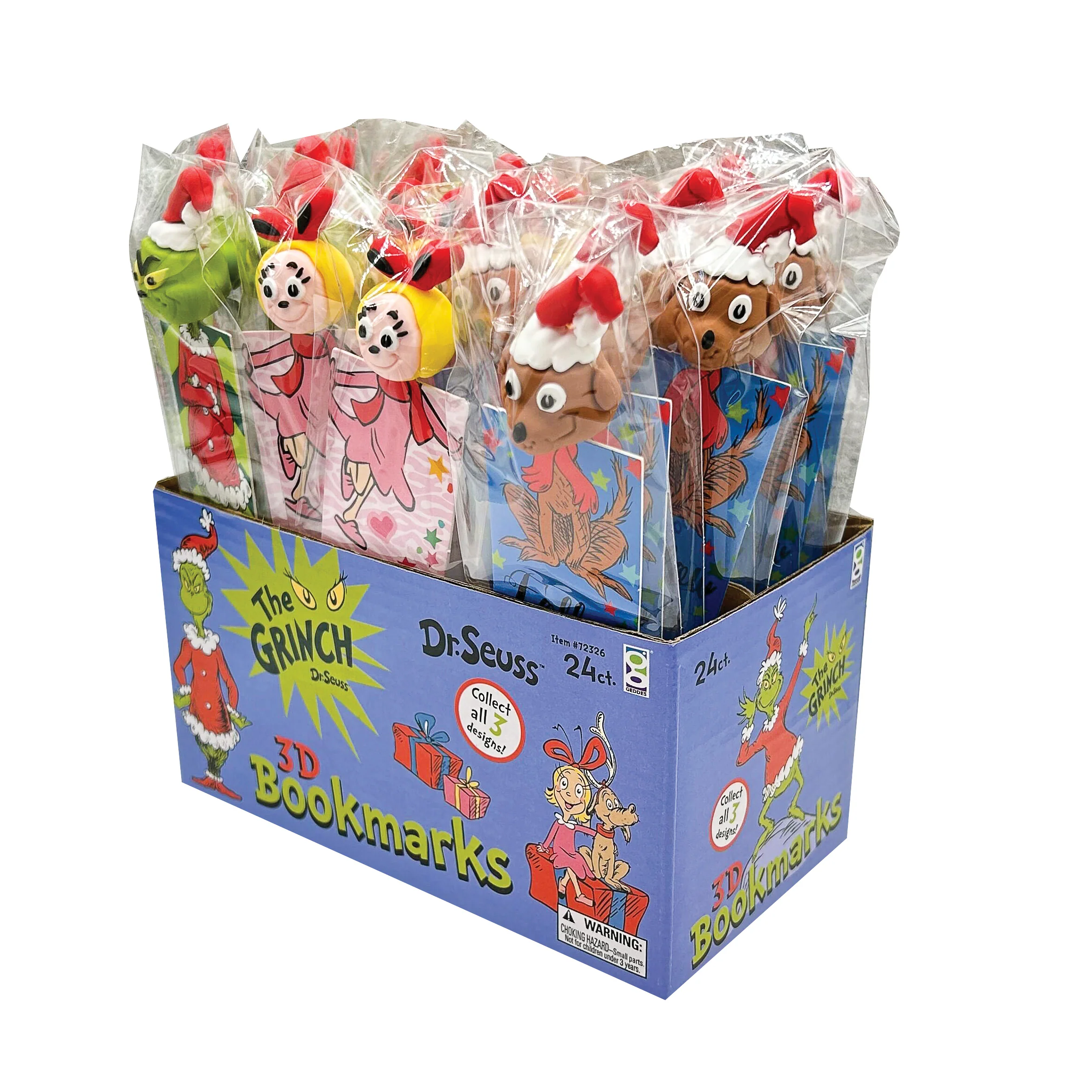 Dr. Seuss™ Grinch 3D Bookmarks - Image 5