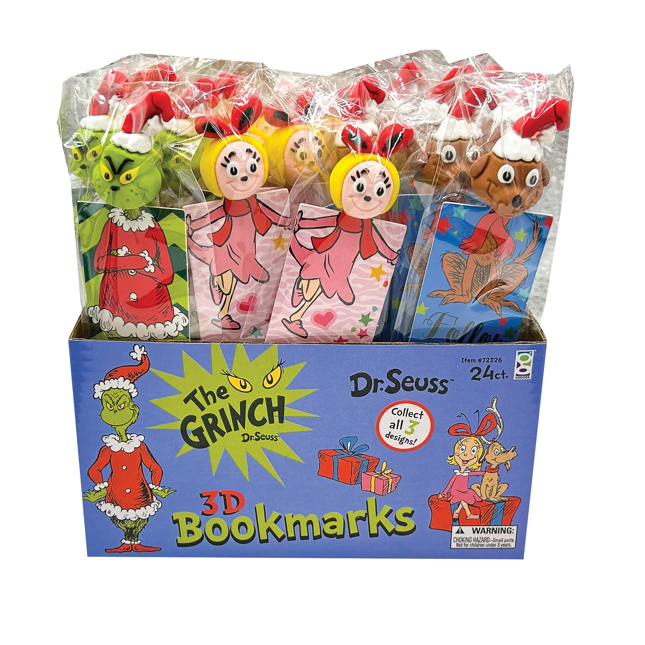 Dr. Seuss™ Grinch 3D Bookmarks - Image 6