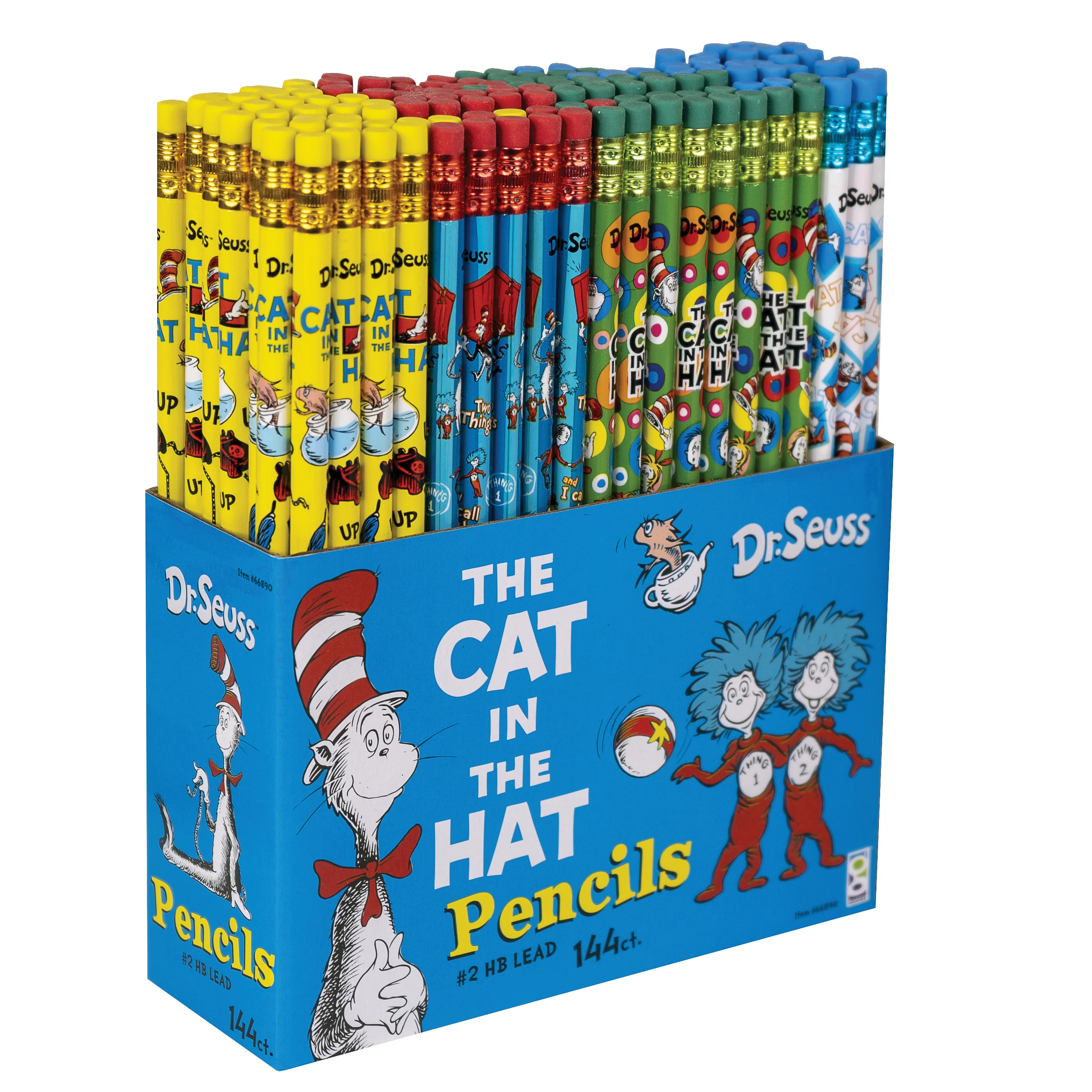 Dr. Seuss™ Cat in the Hat Pencils - 144 per display - Image 4