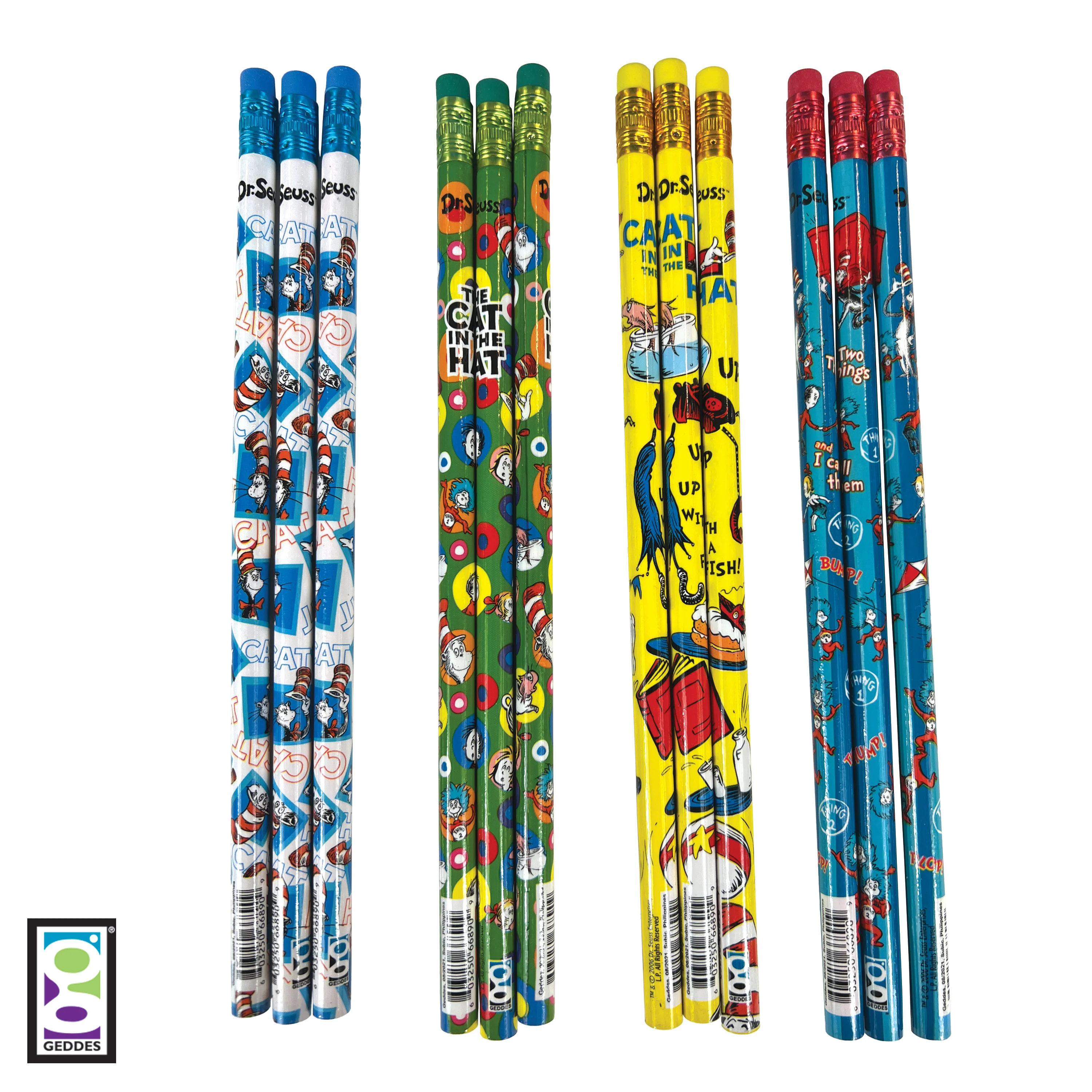 Dr. Seuss™ Cat in the Hat Pencils - 144 per display - Image 8