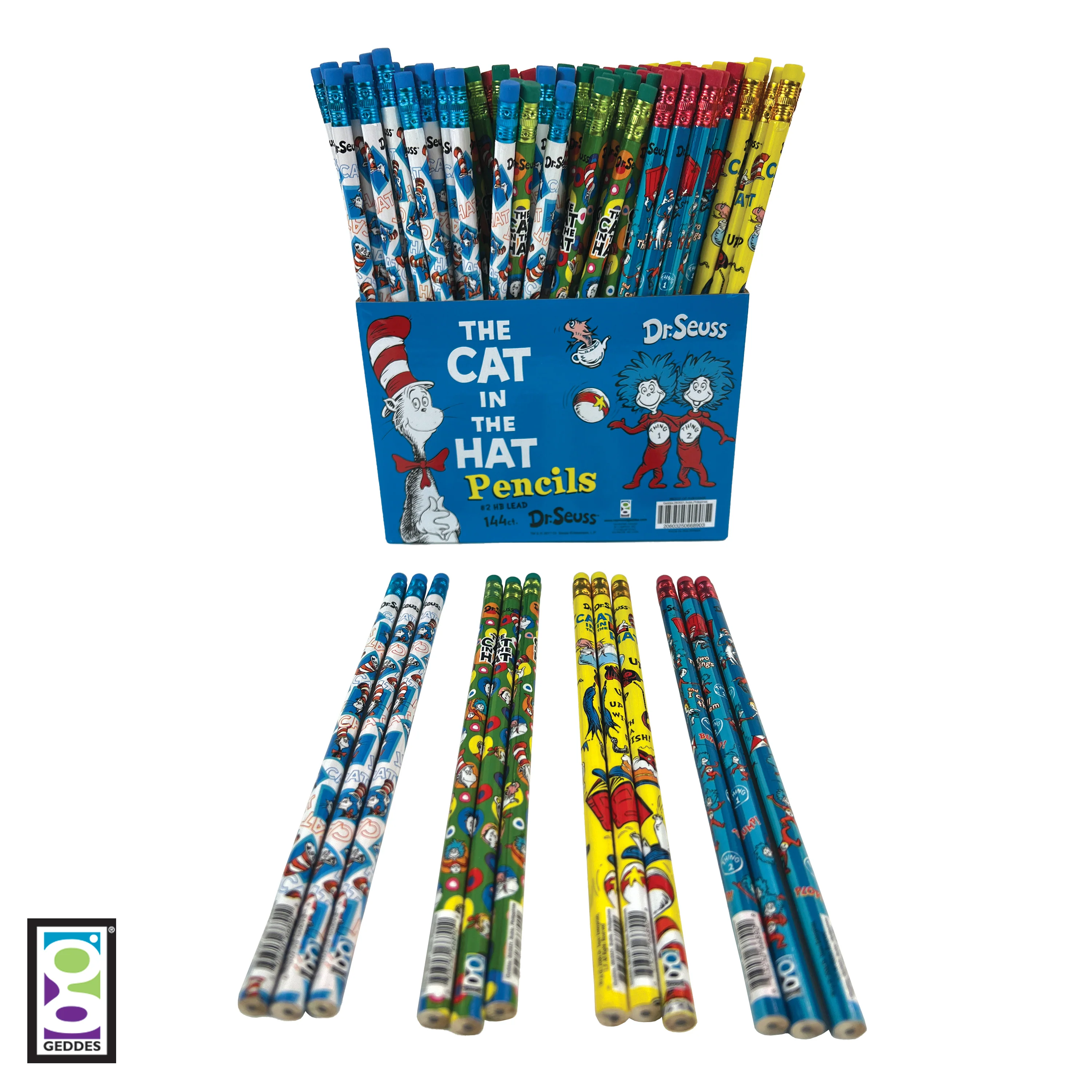 Dr. Seuss™ Cat in the Hat Pencils - 144 per display - Image 9