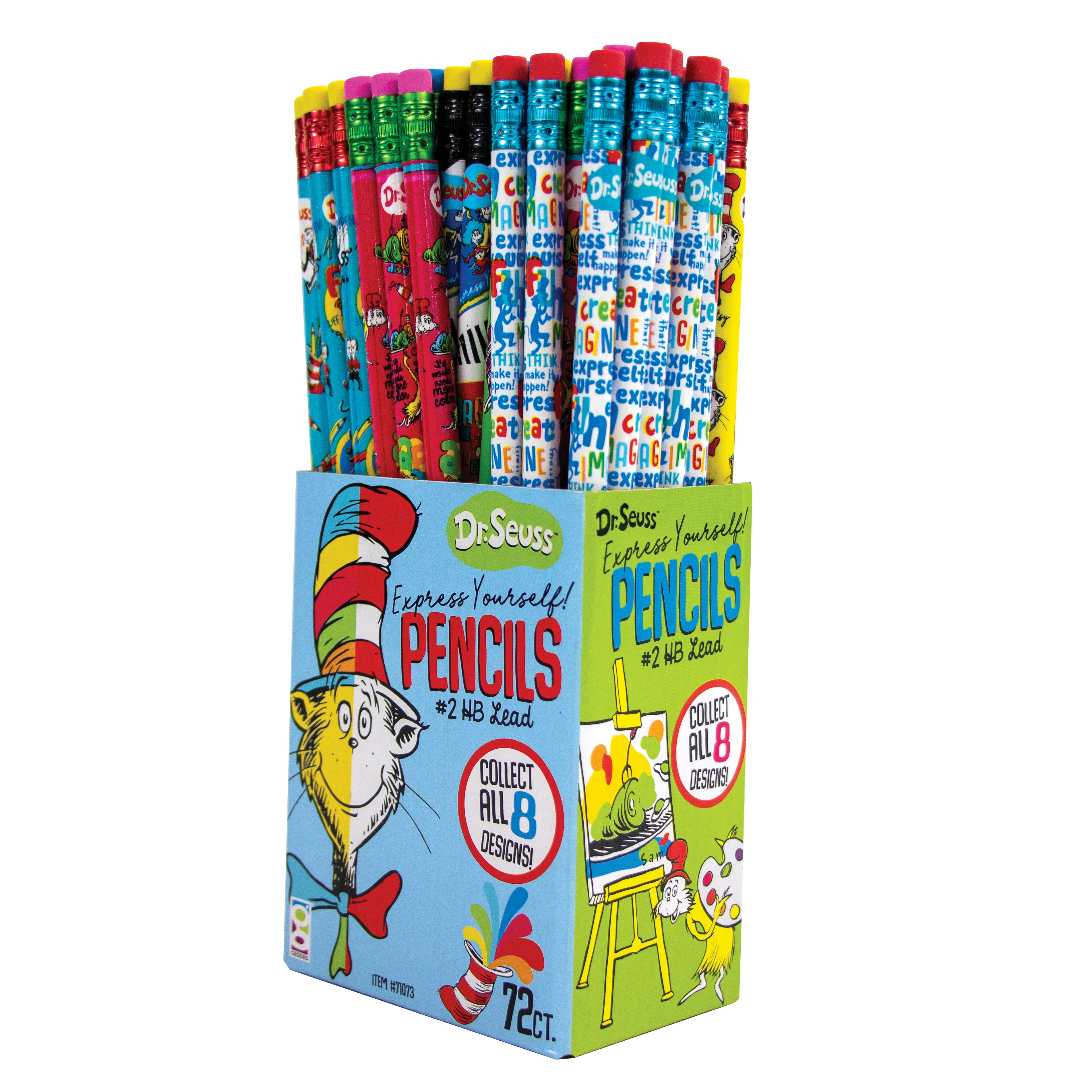 Dr. Seuss™ Express Yourself Pencils - 72 per display - Image 4