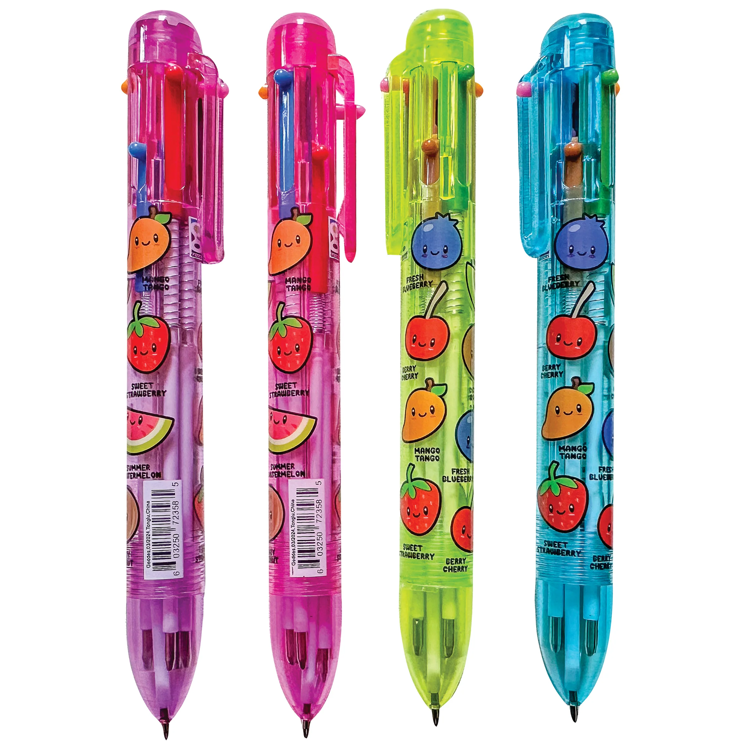 Scent-sibles Kawaii 6-color Pen - 12 per Display