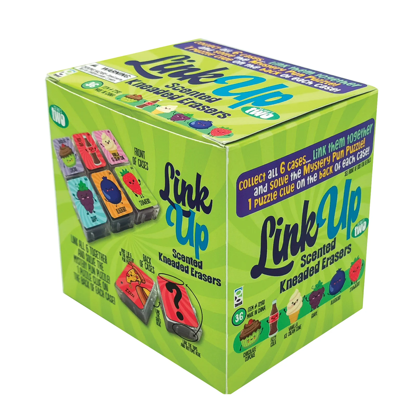 Link Up Scented Kneaded Erasers: Series Two - 36 per display - Image 6