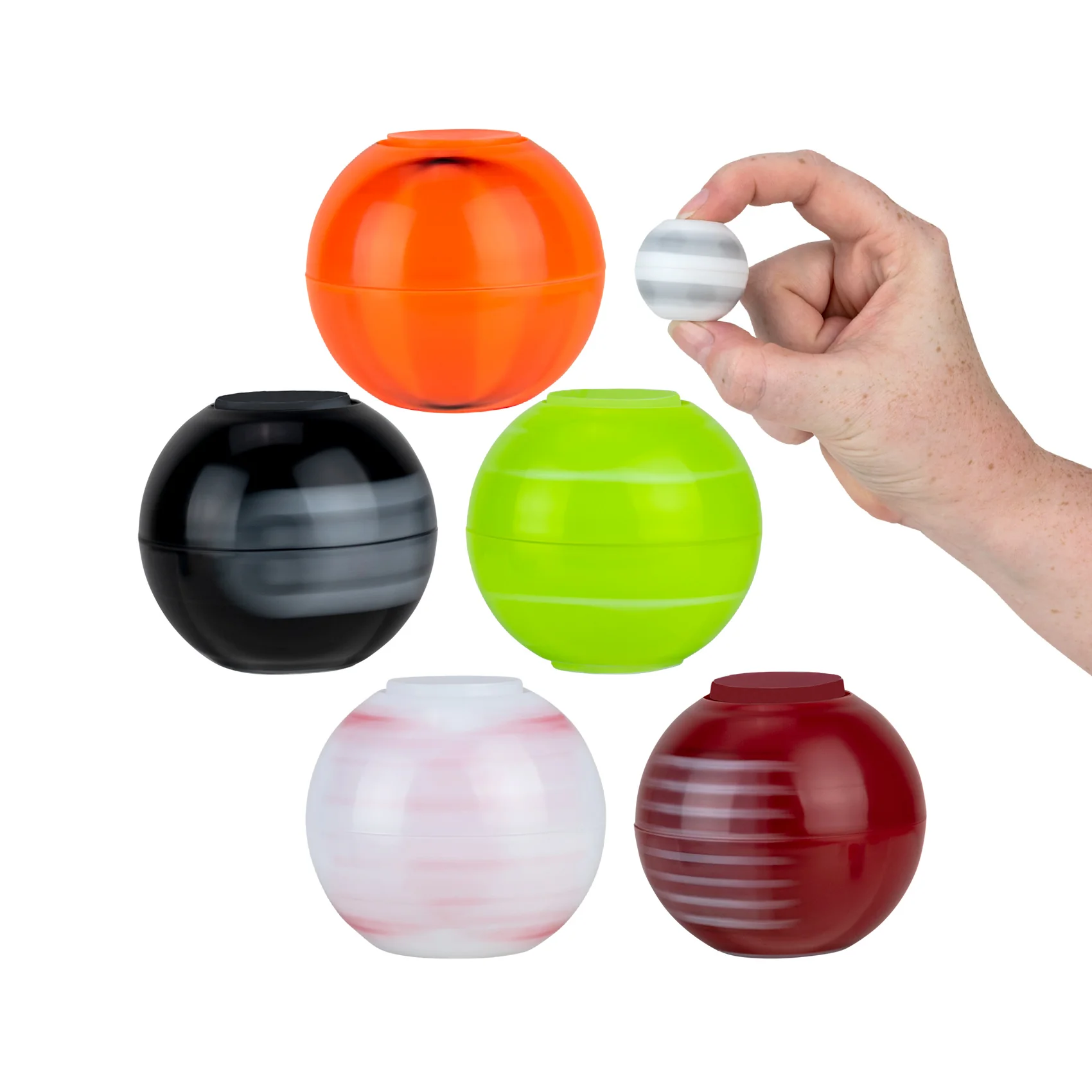 Mini Sports Spinner Ball - 100 per bag - Image 2