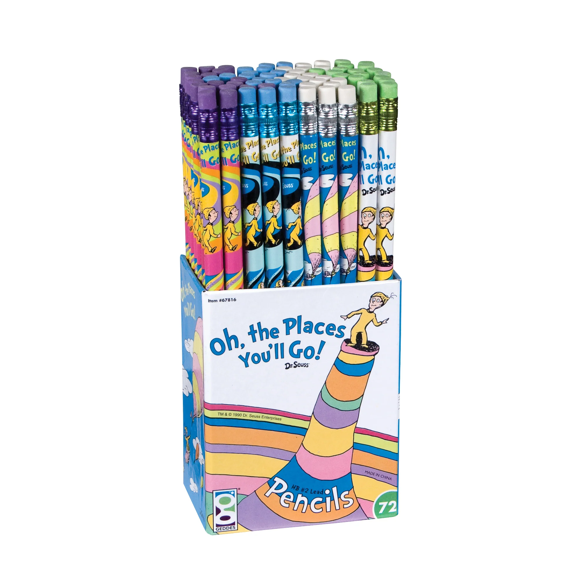 Dr. Seuss™ Oh The Places You’ll Go! Pencils - 72 per display - Image 3