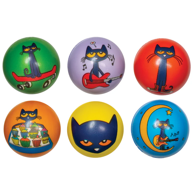Pete The Cat Stress Ball - 12 per display