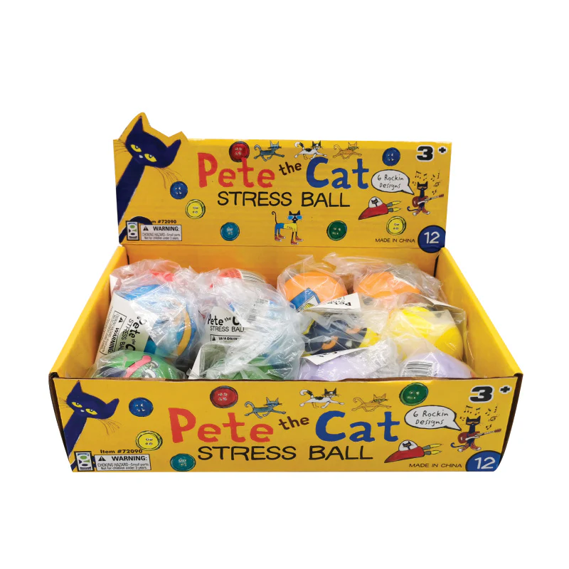 Pete The Cat Stress Ball - 12 per display - Image 2