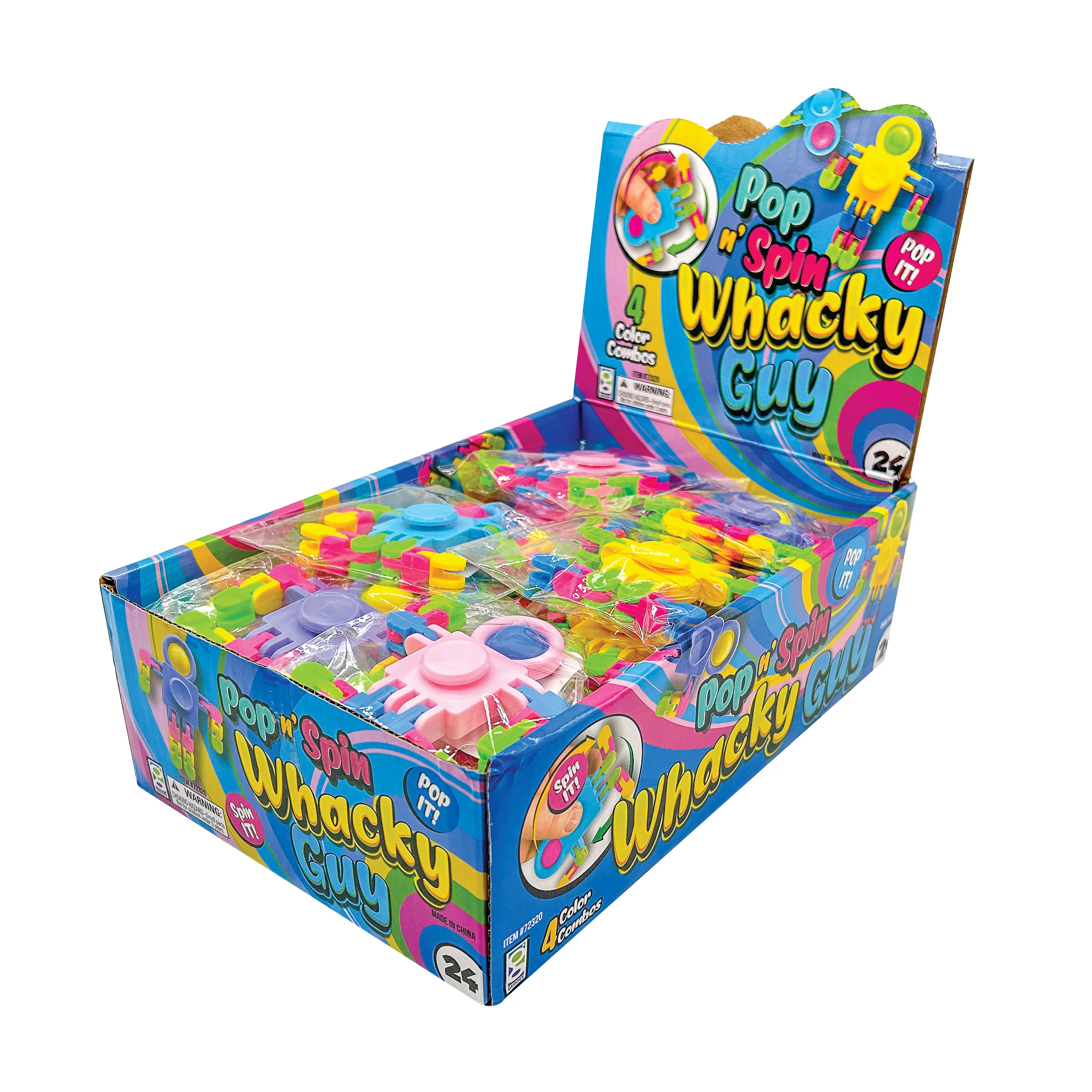 Pop ‘n’ Spin Whacky Guy Toys - Image 6