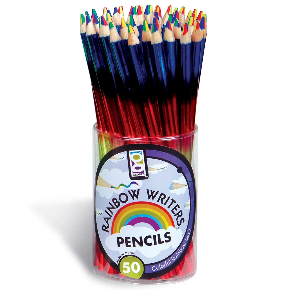 Rainbow Writer Pencils - 50 per tub - Image 3