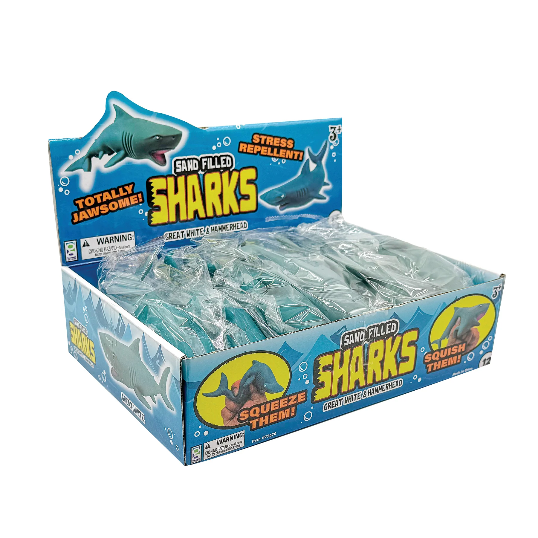 Sand Filled Shark Toys - Image 6