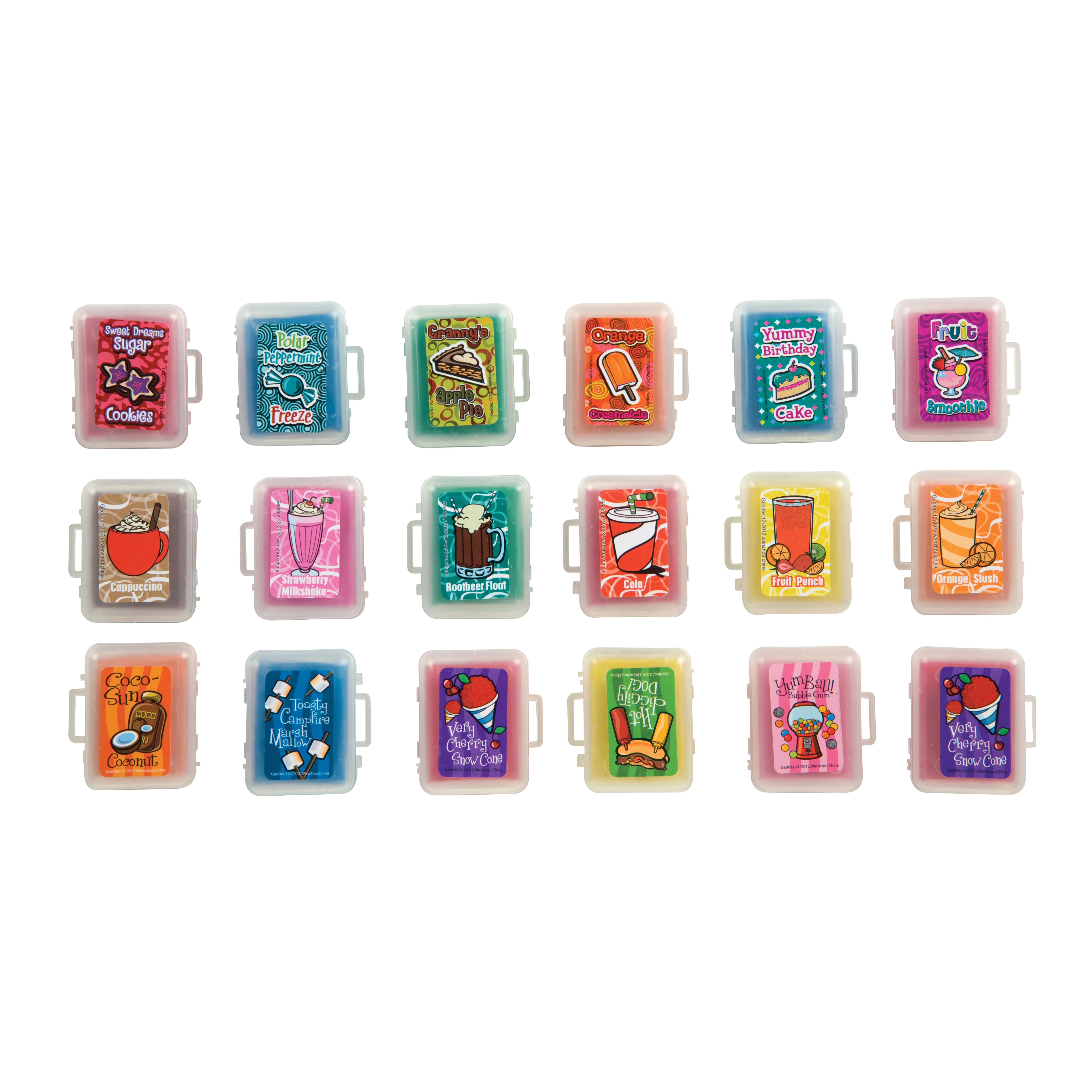 Scent-sibles Kneaded Eraser Assortment - 144 per display - Image 2
