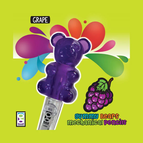 Scented Gummy Bear .7mm Mechanical Pencils - Image 4