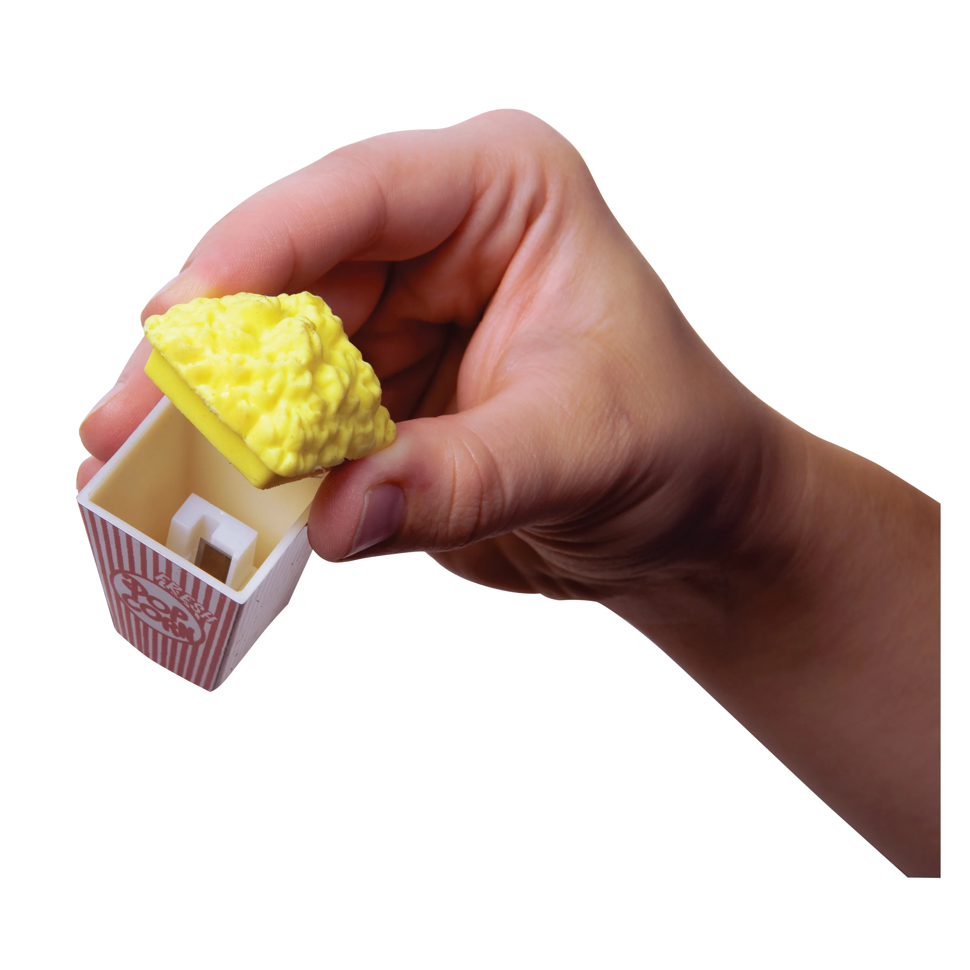 Snack Attack Scented Pencil Sharpener and Eraser - Image 2