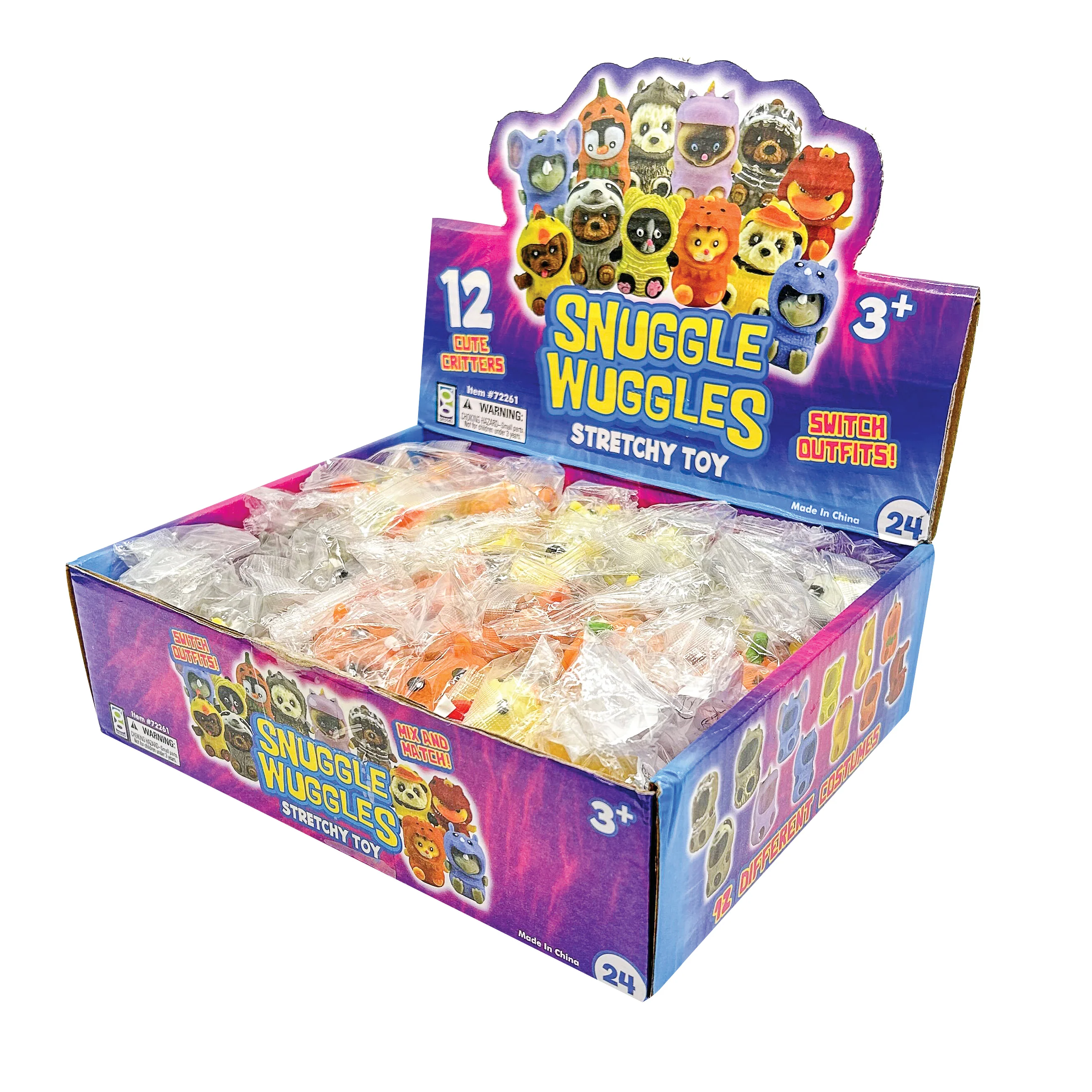 Snuggle Wuggle Stretchy Toys - 24 per display - Image 9