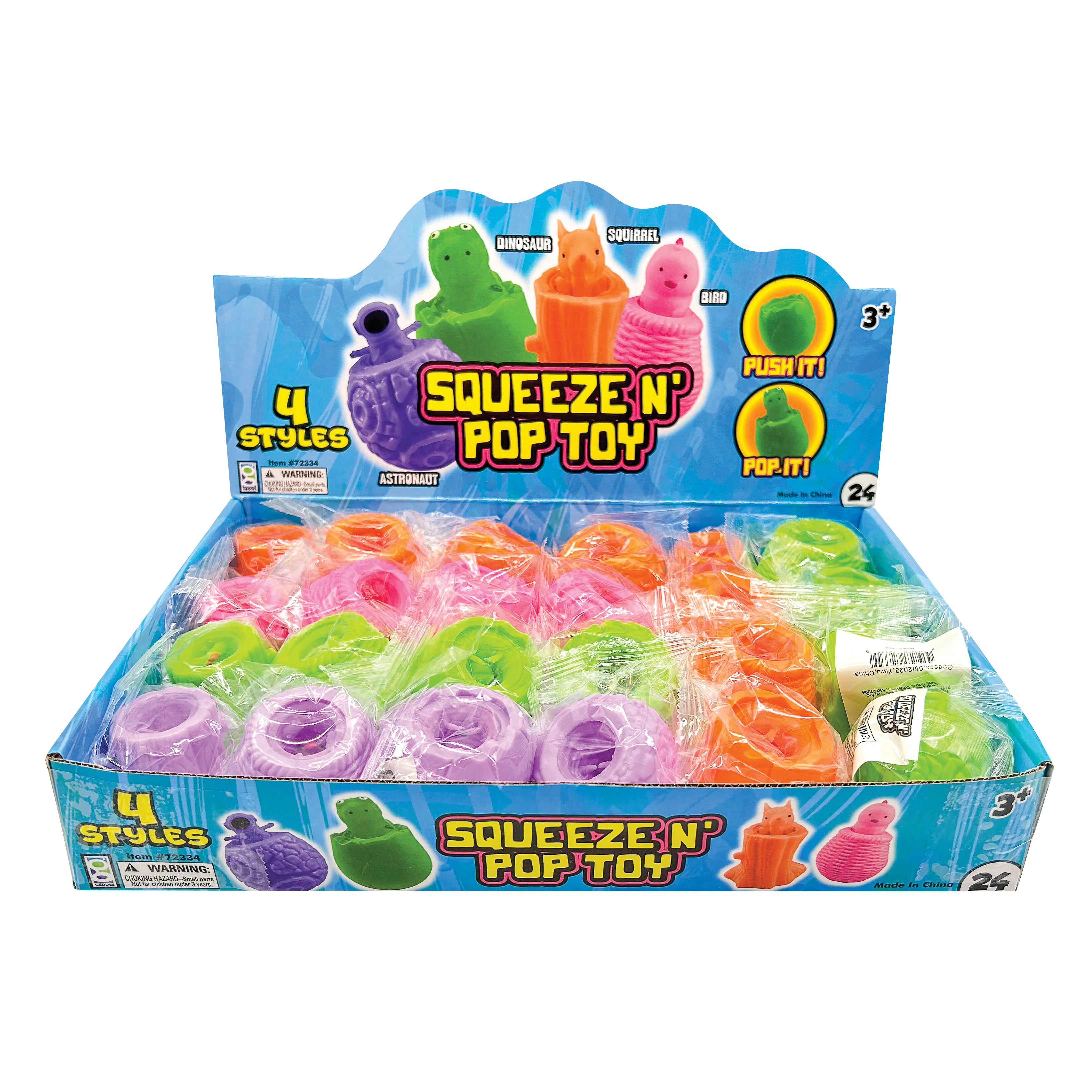 Squeeze ‘N’ Pop Toys - 24 per display - Image 6