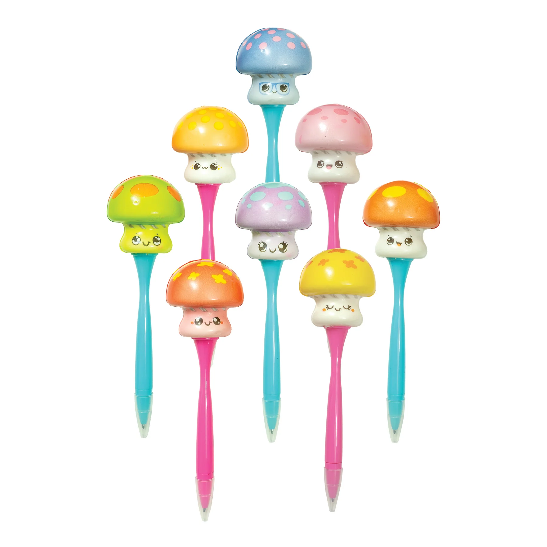 Squishy Shroom Pens - 12 per tub