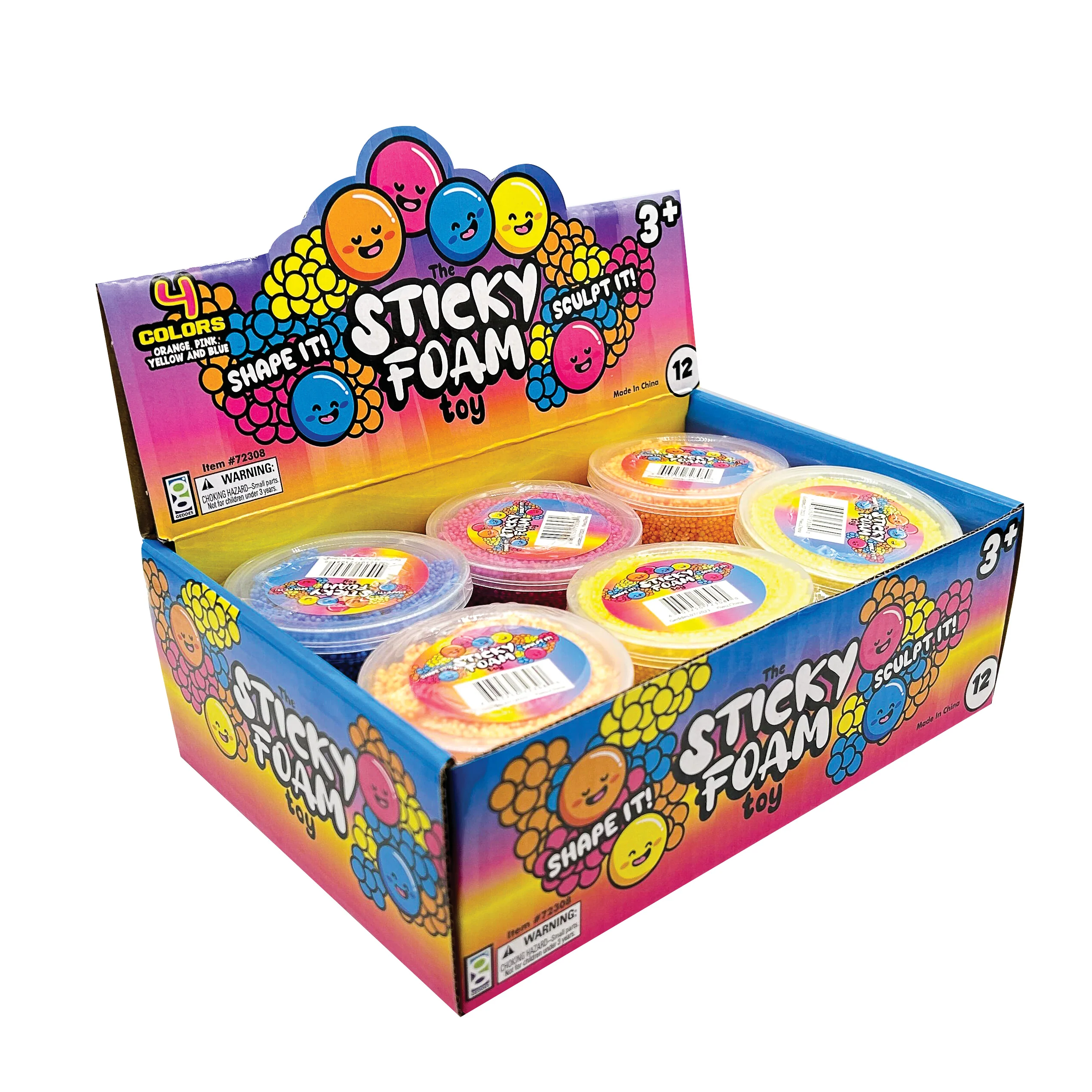 Sticky Foam Toys - 12 per display - Image 3