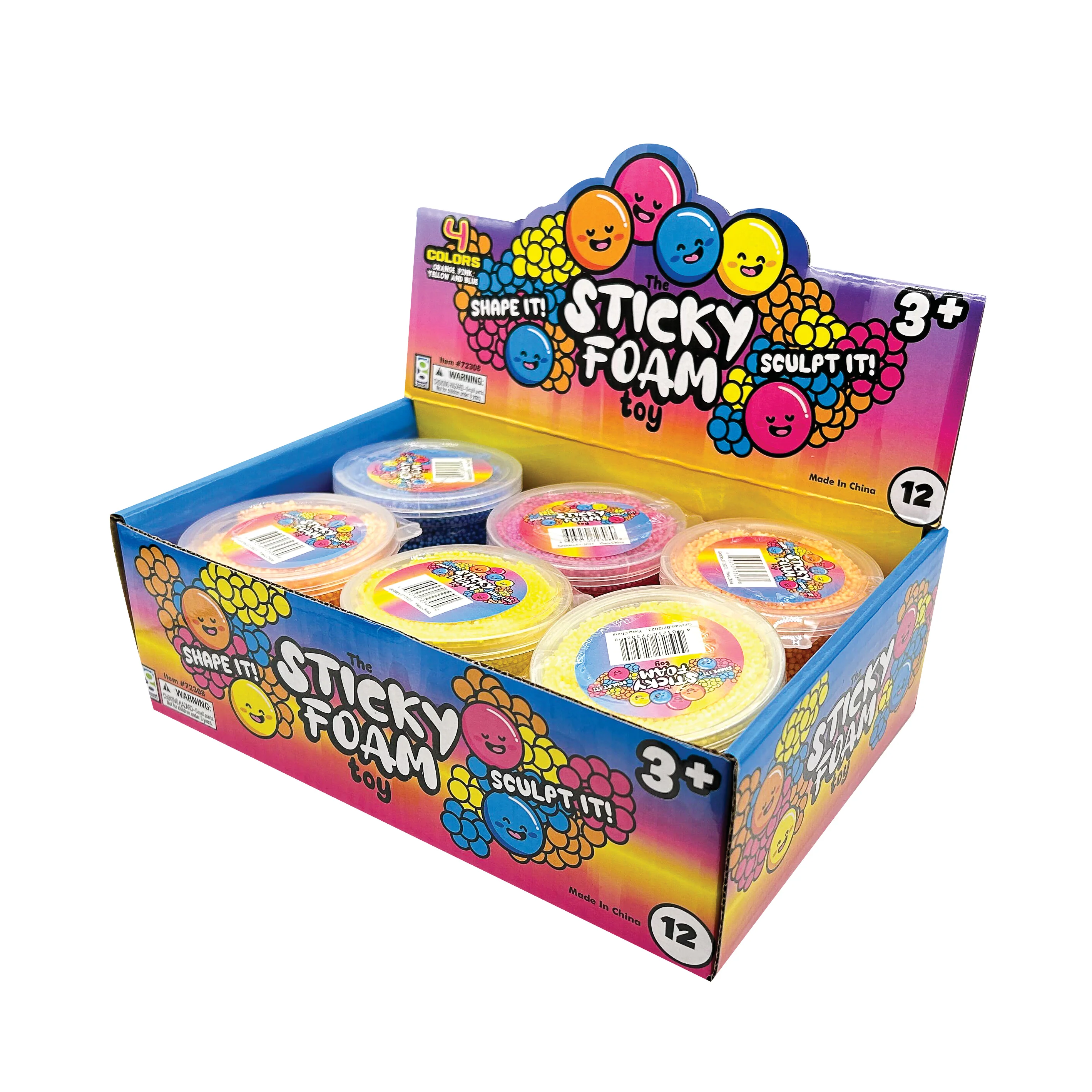 Sticky Foam Toys - 12 per display - Image 4