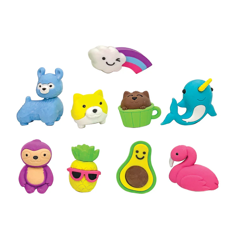 Totally Adorkable Erasers - 144 per Display