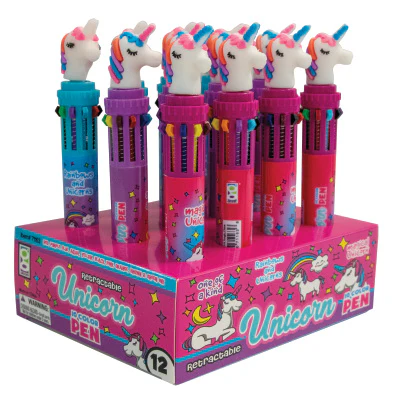 Unicorn 10 Color Pen - 12 per display - Image 2