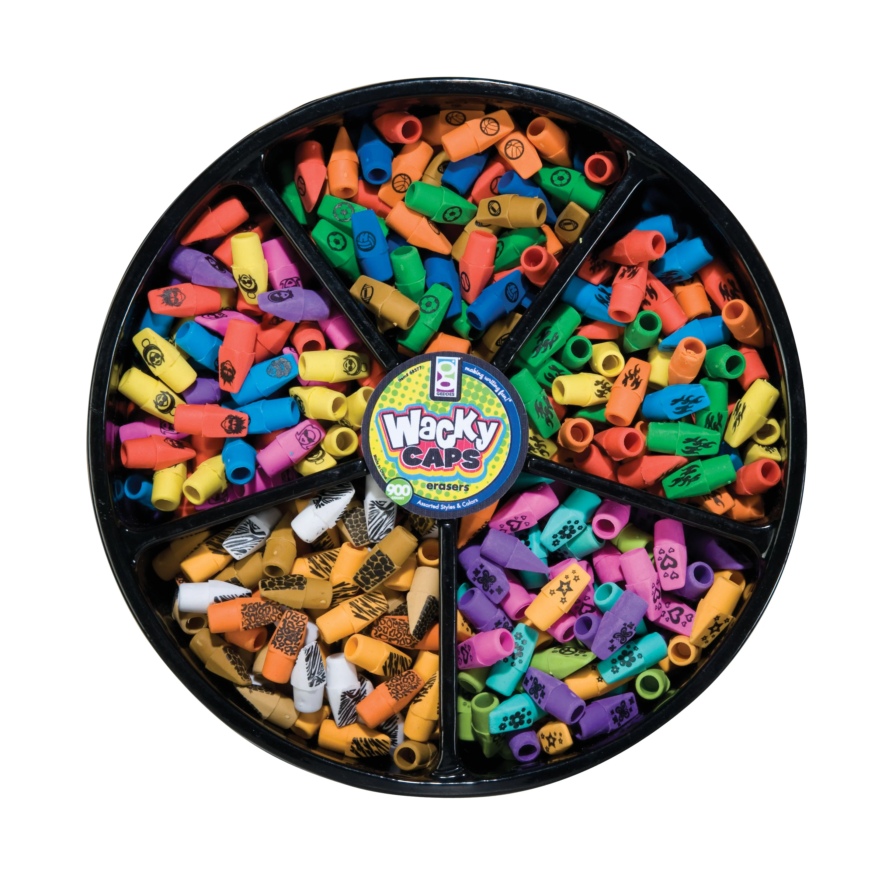 Wacky Cap Eraser Display - 900 per display - Image 3